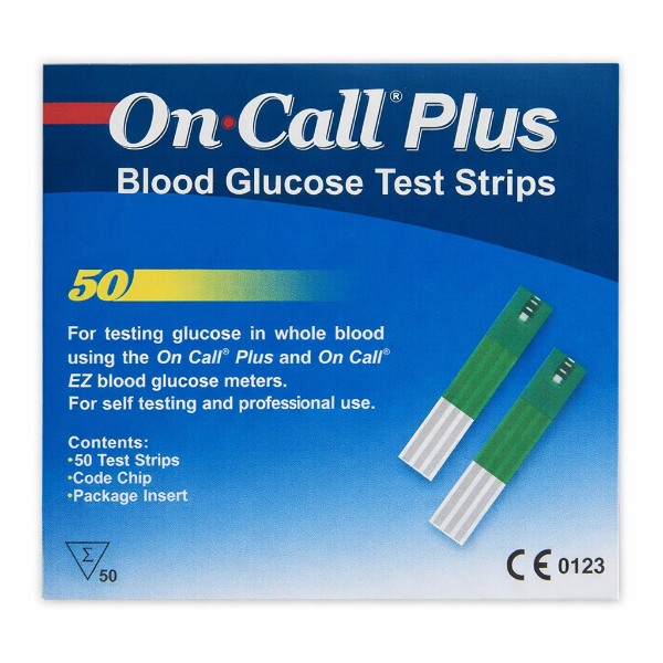 On Call Plus Kan Şekeri Test Stripi 50'li